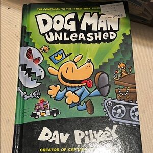 Dog Man Unleashed Hardcover Book